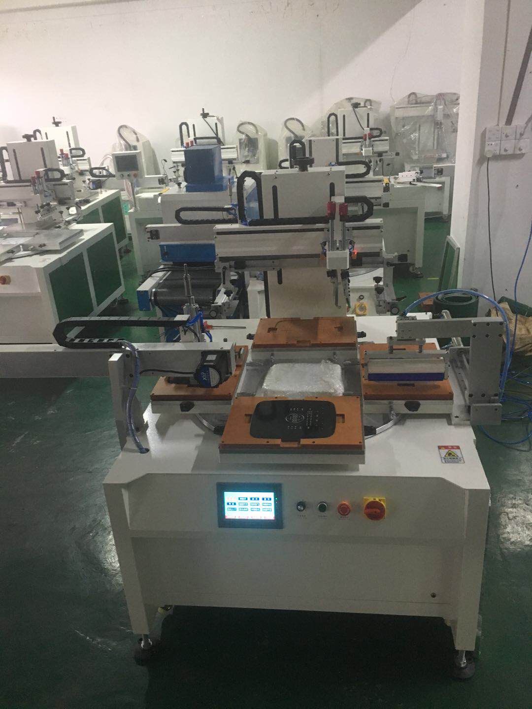 天津市丝印机厂家手动移印机设备斜臂式丝网印刷机唯一销售处